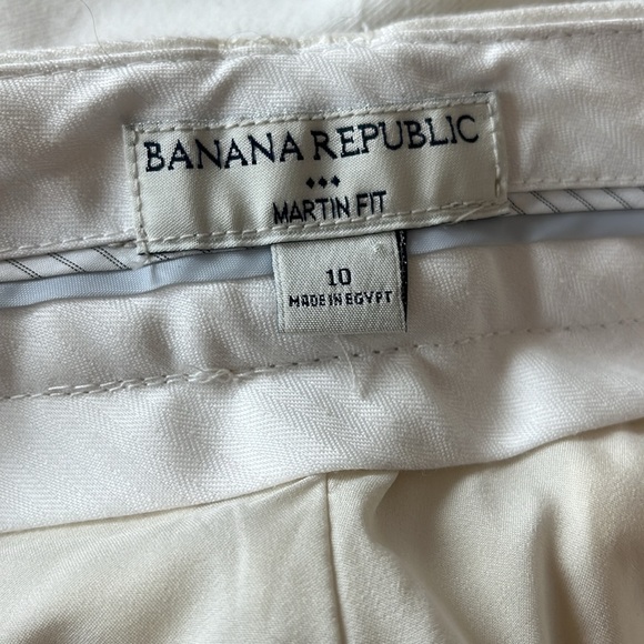 Banana Republic Martin Fit Pants Size 10 - Picture 8 of 9